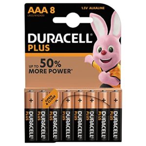 Duracell - Plus AAA, Pilas paquete de 8