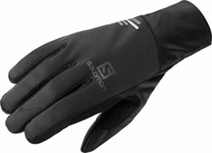 Salomon Equipe Glove Guantes de Carrera de montaña/Senderismo, Unisex Adulto, Negro (Black), M